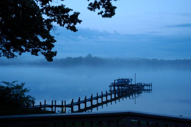 Early Morning Fog on the Port Tobacco River